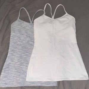 White Workout top